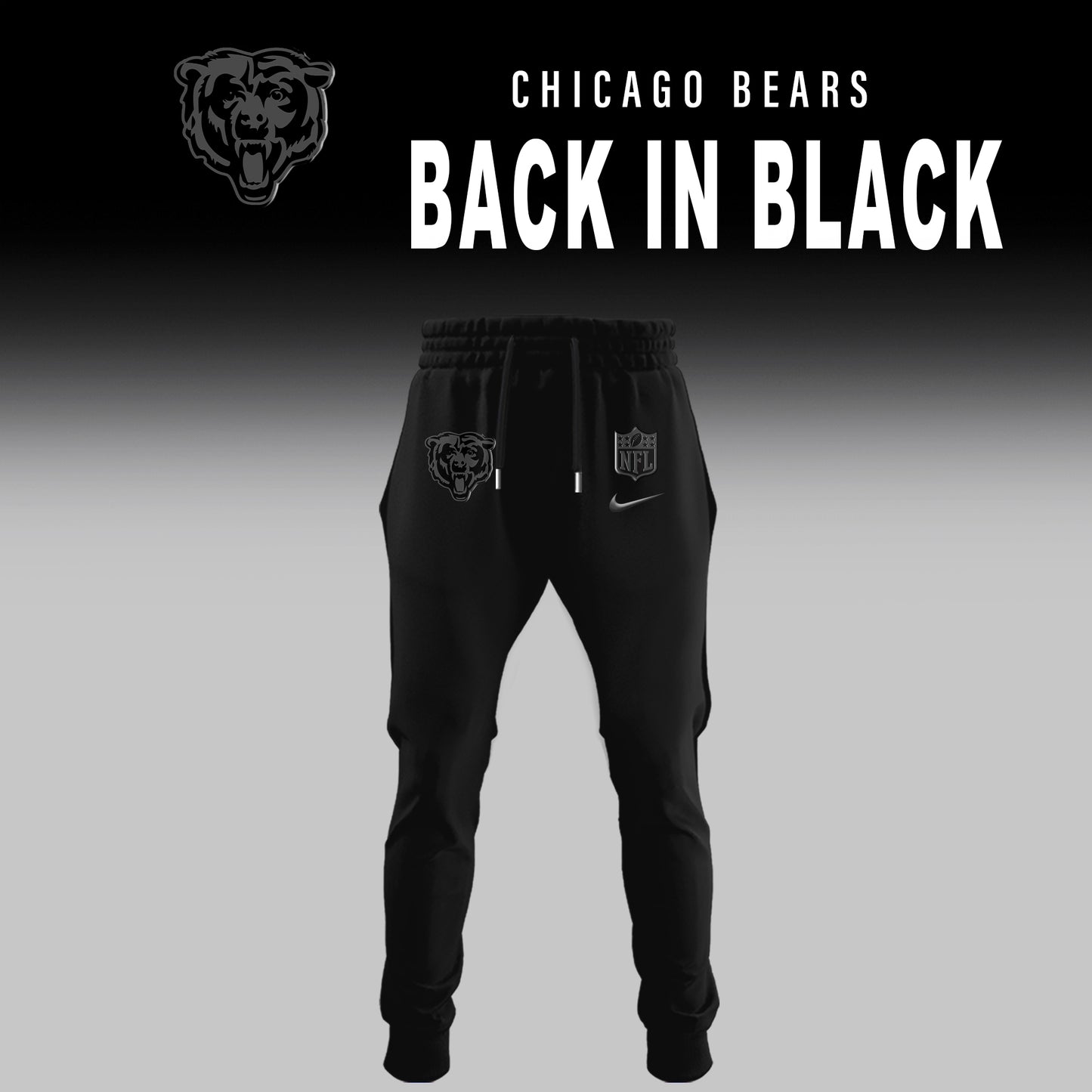 Chicago Bears 2026 Back In Black Limited Edition Shirt
