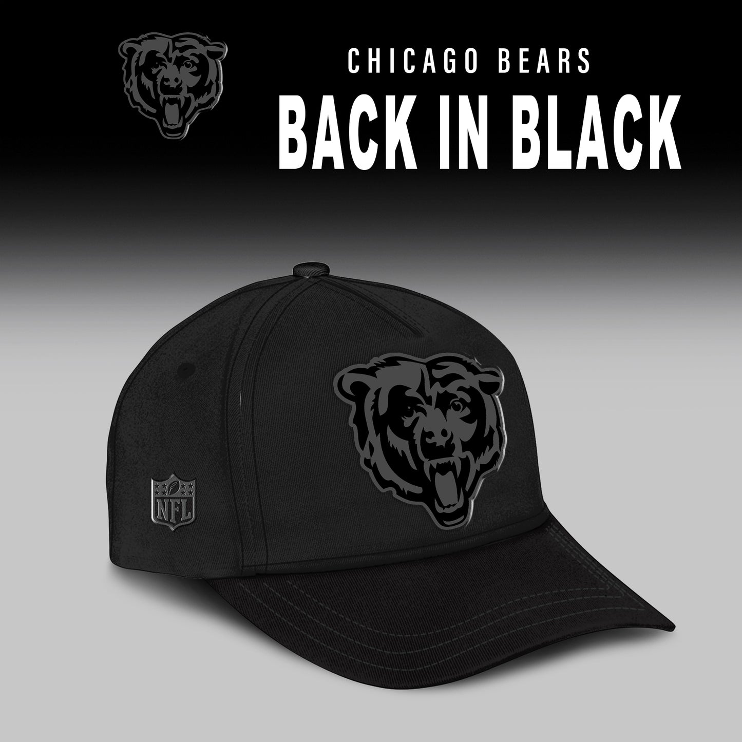 Chicago Bears 2026 Back In Black Limited Edition Shirt