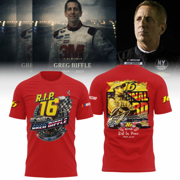 Greg Biffle Thank You For The Memories Tshirt