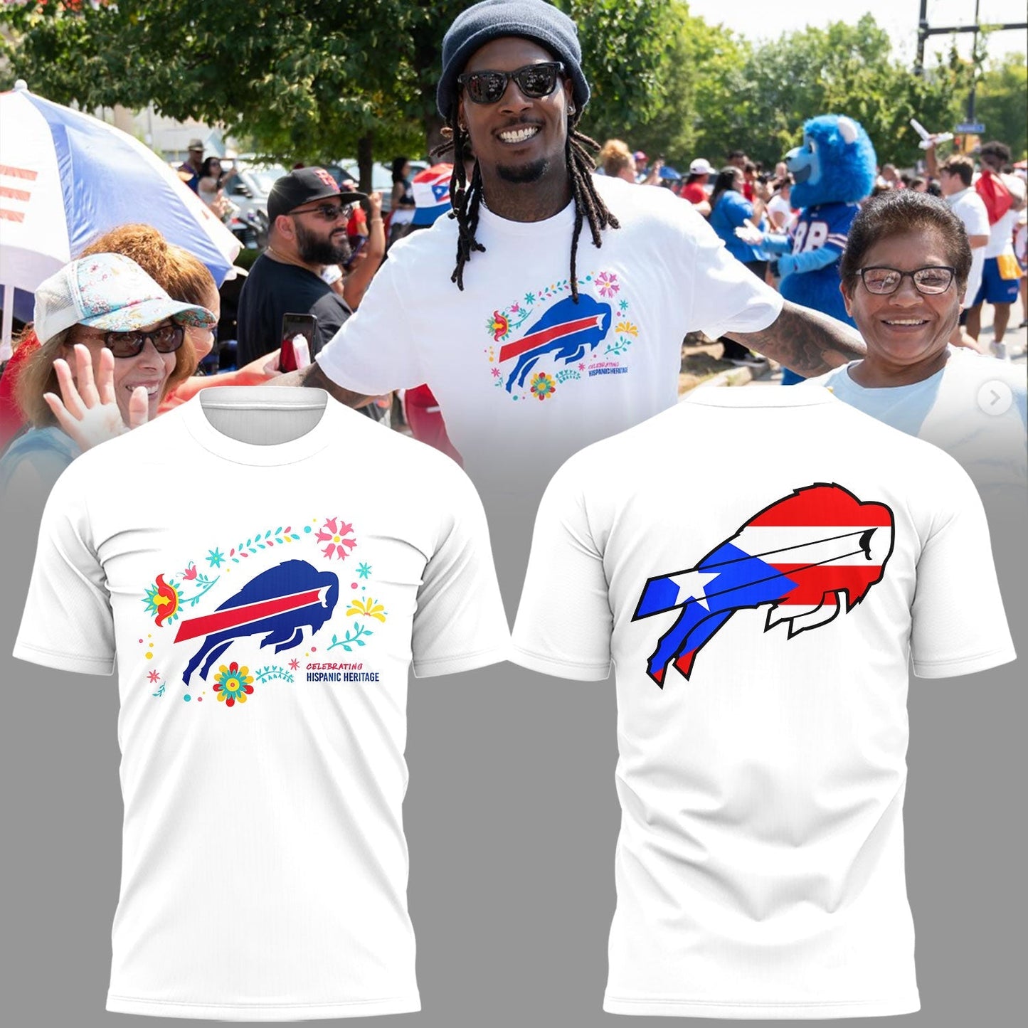 Special Edition Bills Hispanic Heritage T-Shirt