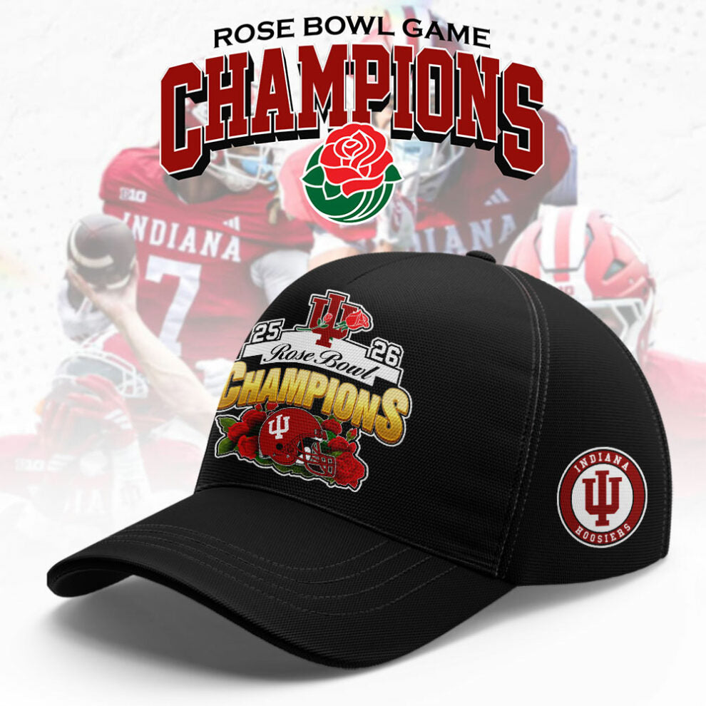Indiana Hoosiers 2026 Rose Bowl Champions Limited Hoodie