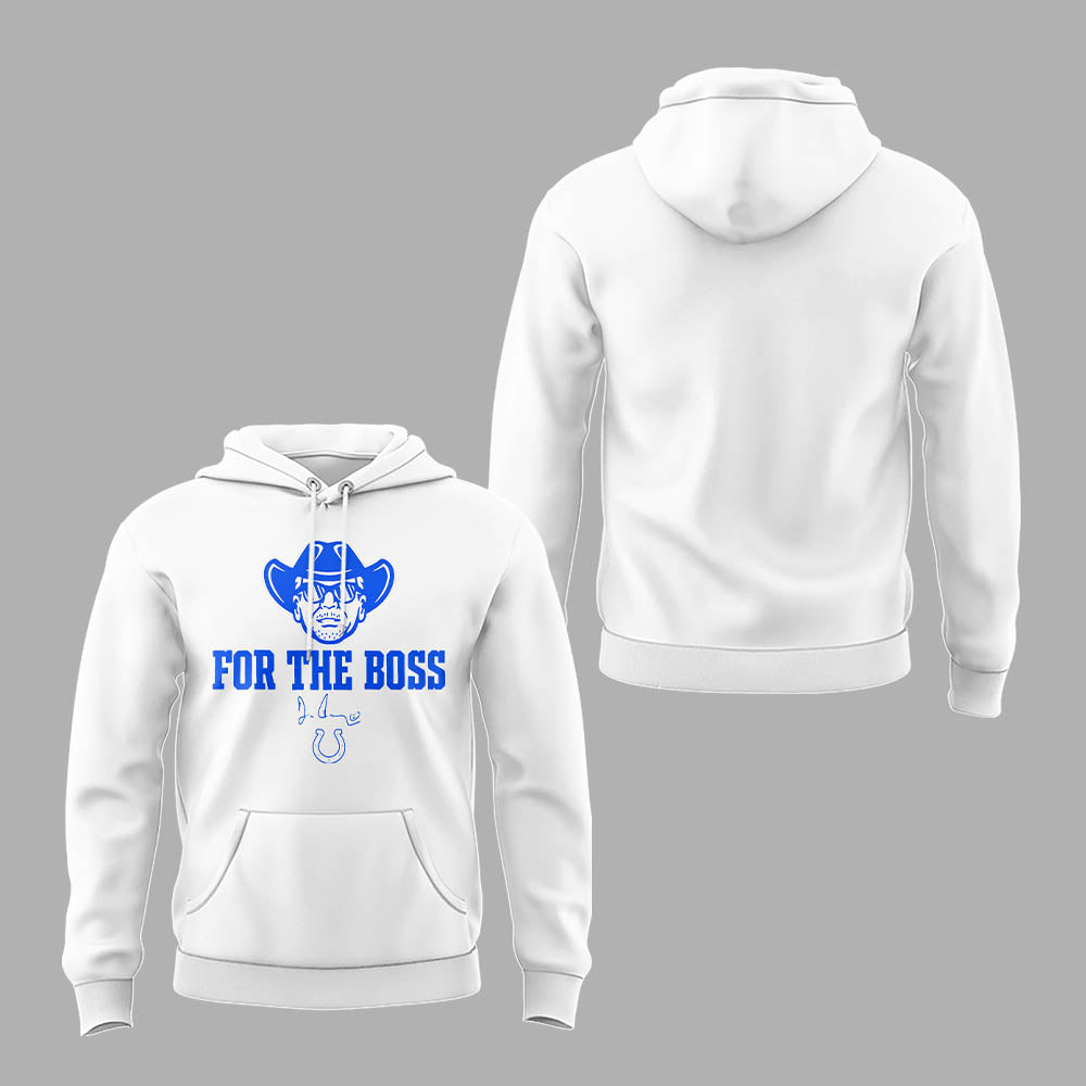 Limited Edition Indianapolis Colts "Honoring the memory of Jim Irsay" Hoodie-LL25090710027