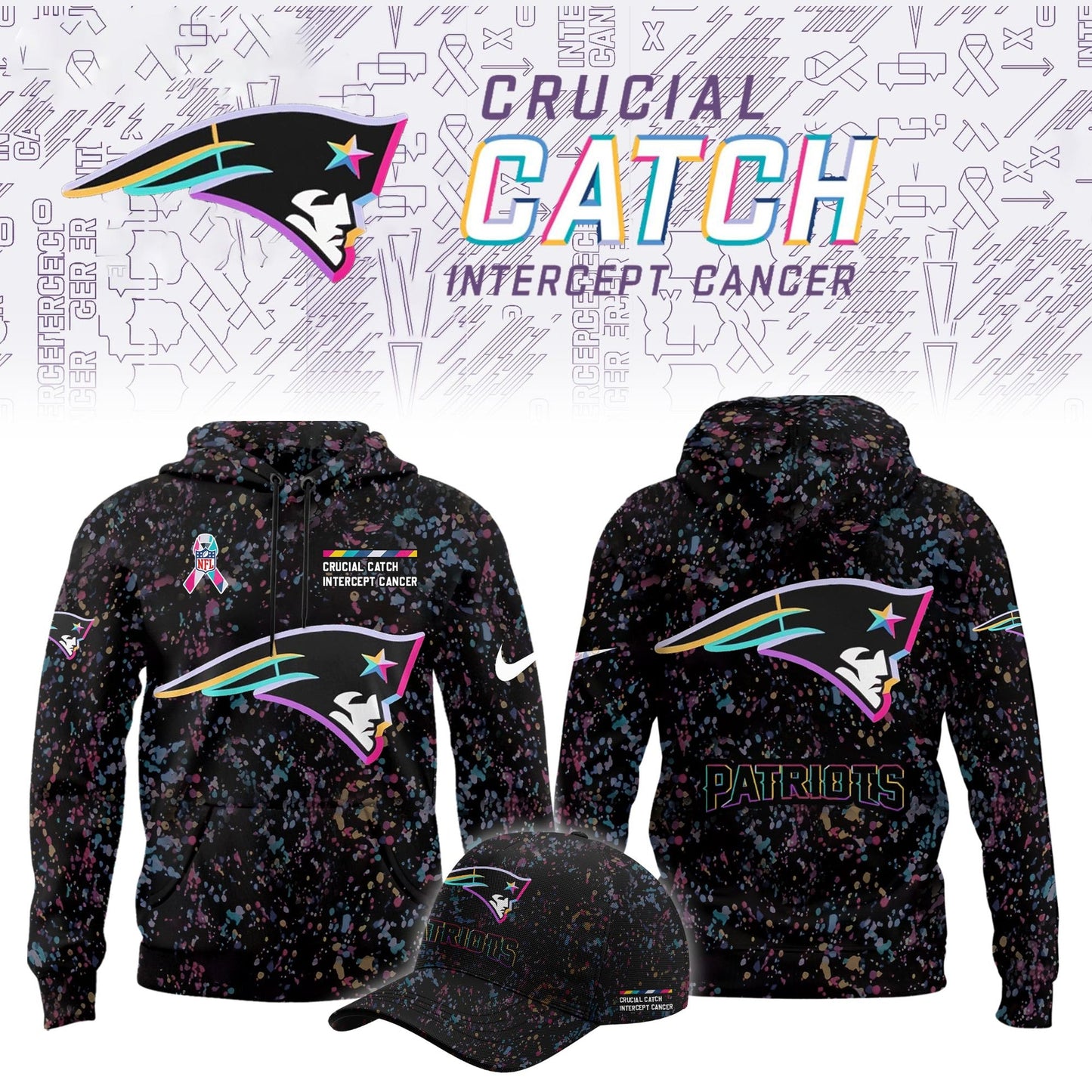 New England Patriots Crucial Catch Limited Hoodie