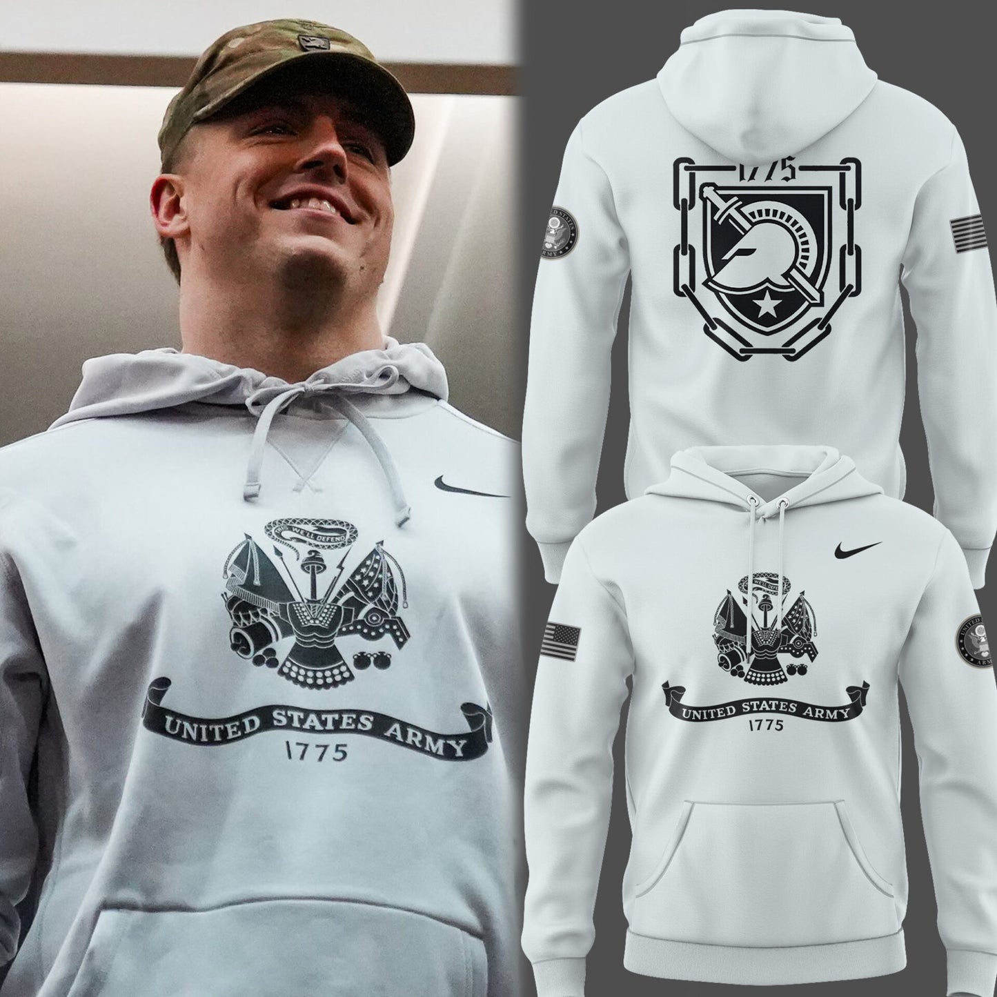 Army Black Knights HONOR 250 YEARS OF SERVICE & SACRIFICE Limited Edition TShirt