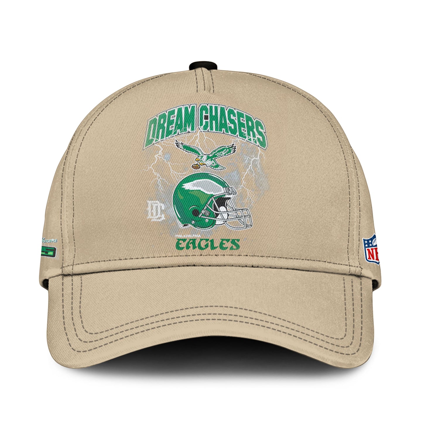 .PHI x Chase the Dream Black Lightning TShirt