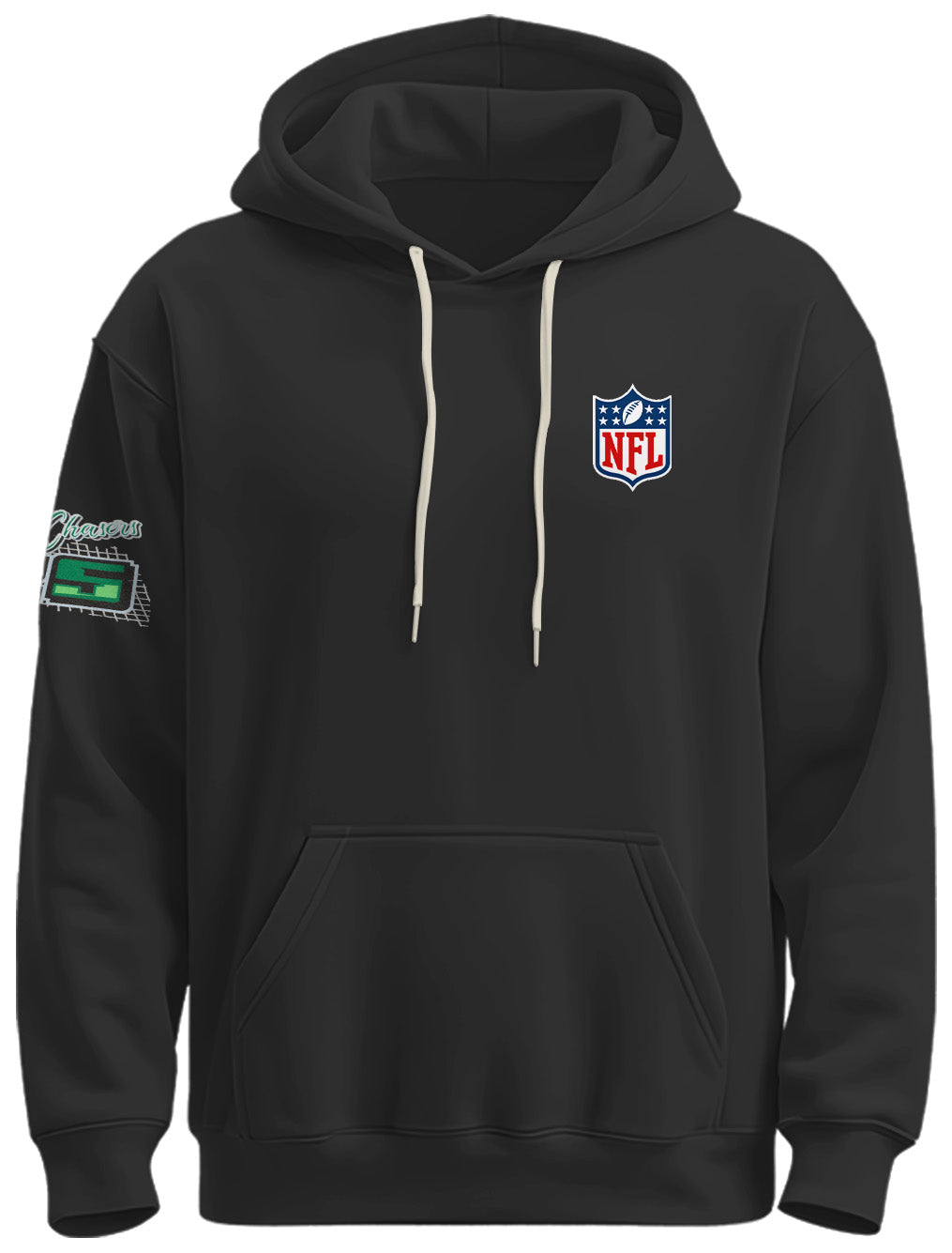 .PHI x Chase the Dream Black Lightning Hoodie