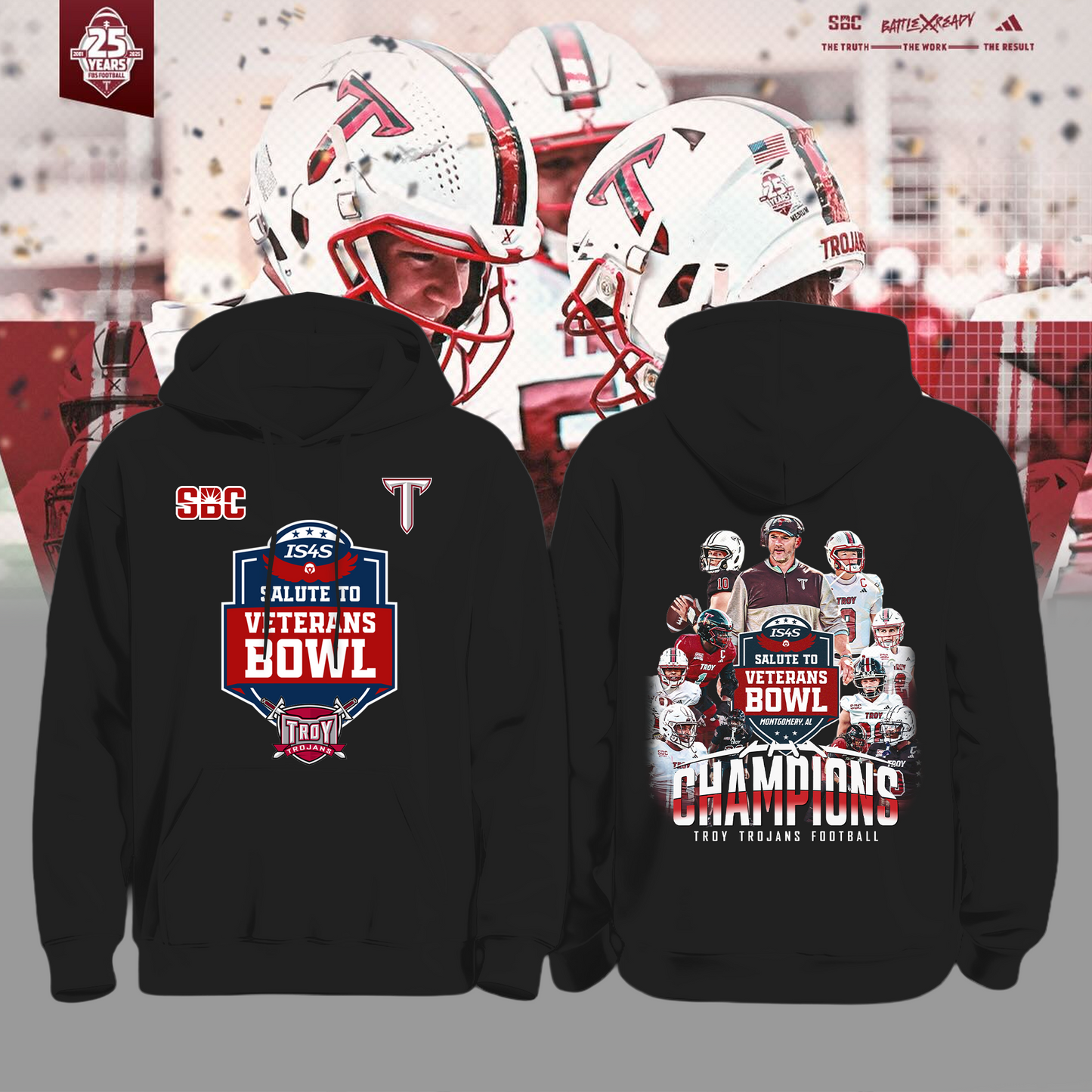 Troy Trojans - The Champ Veterans Bowl 2025