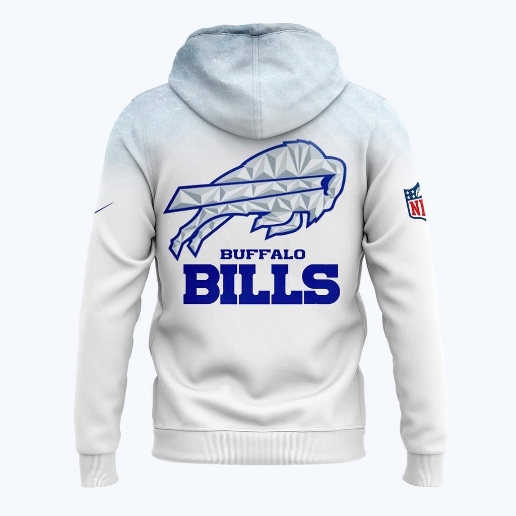 Buffalo Bills Rivalries 2025 Hoodie-White