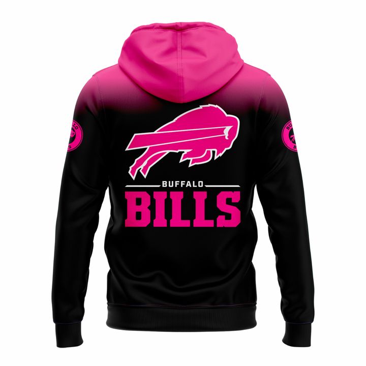 Buffalo Bills Breast Cancer Awareness 2025-2026 Hoodie v2