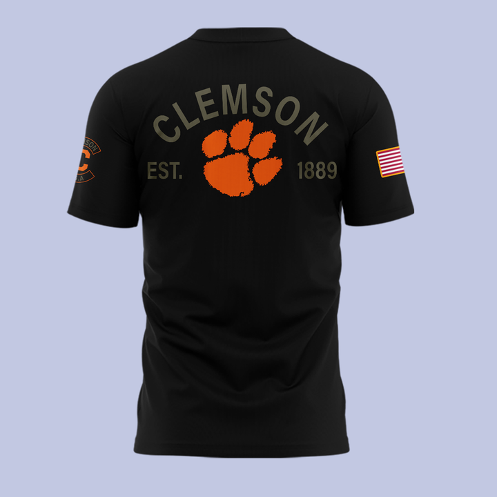 06.Clemson Football x - Military Appreciation TSHIRT