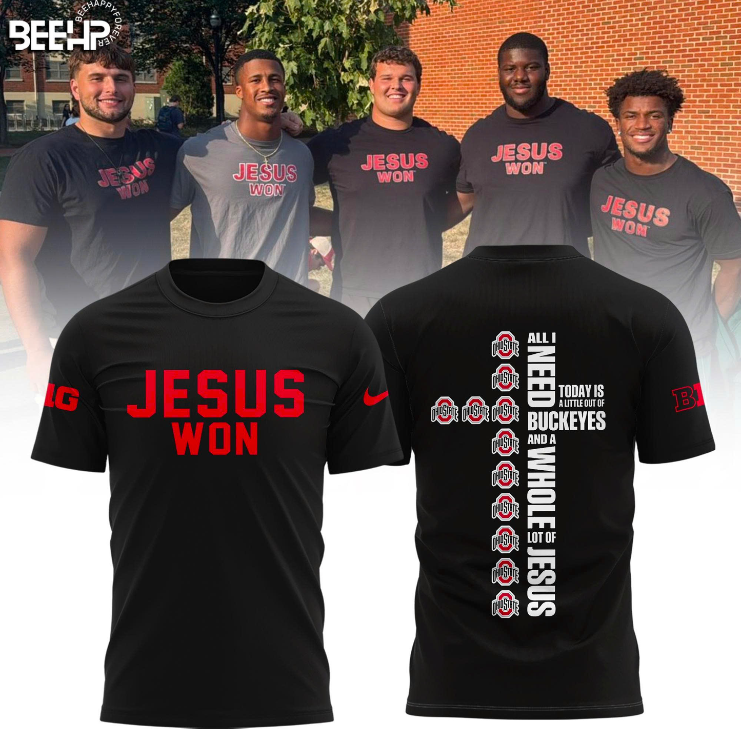 Jesus Won_Ohio State Buckeyes Limited Edition Shirt