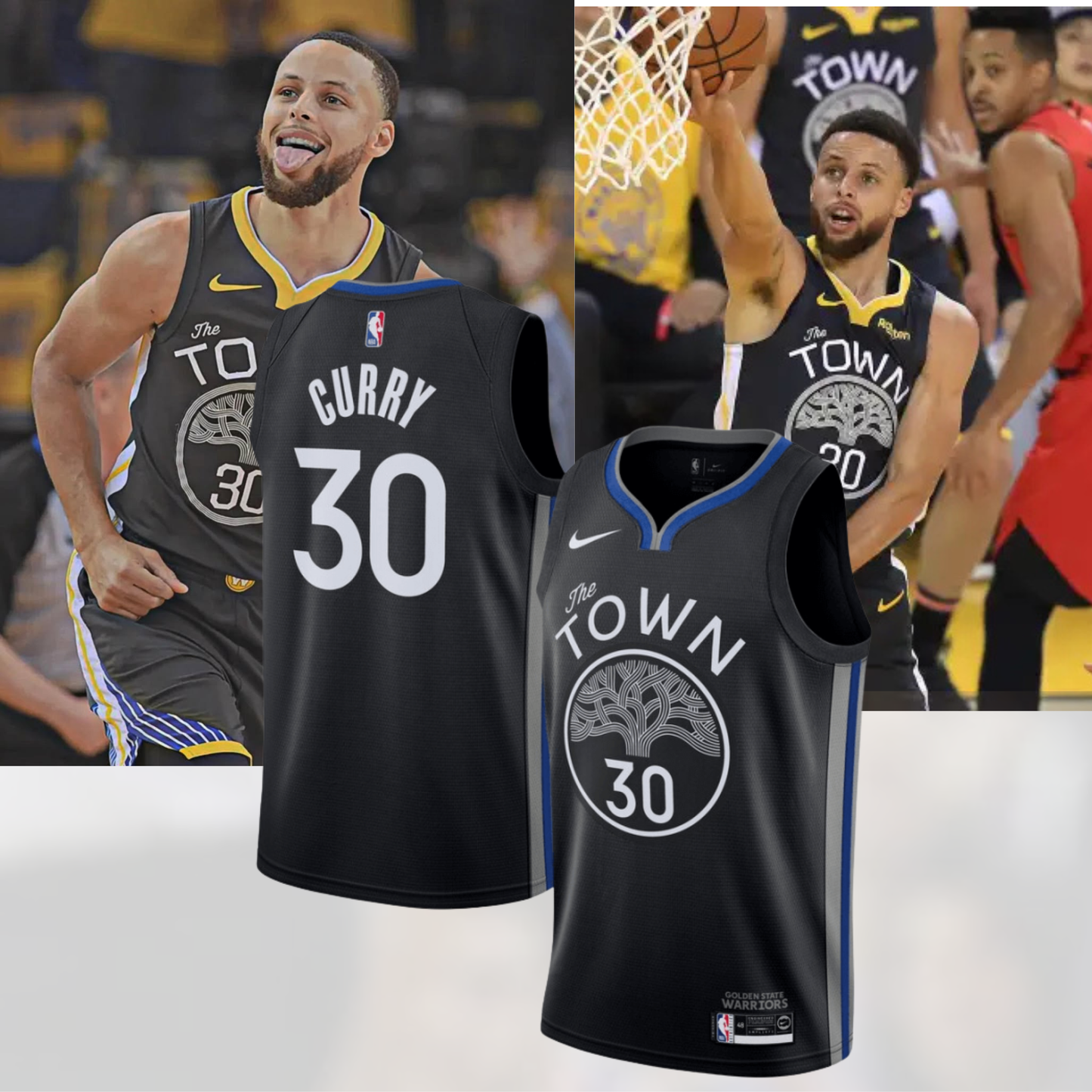 .Golden State Warriors New Jersey (Custom Name & Number) 5