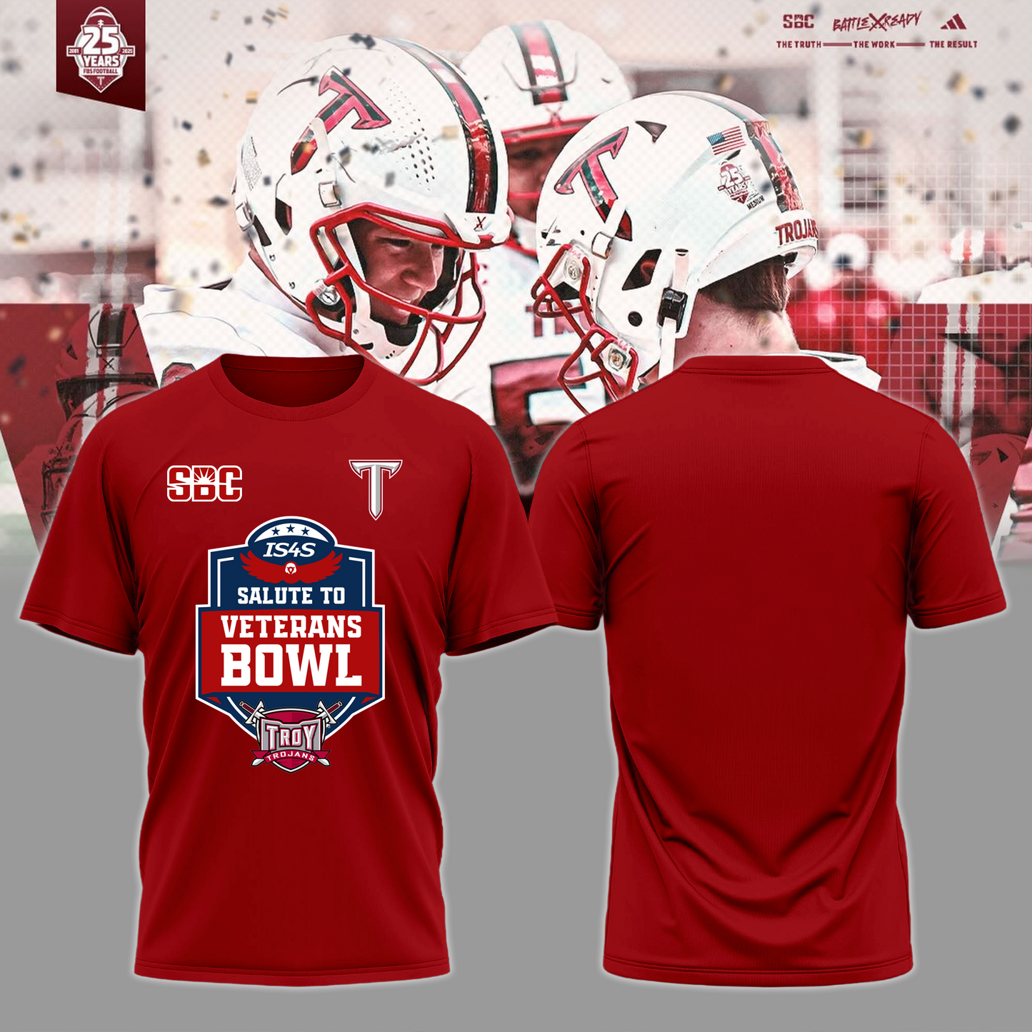 Troy Trojans - The Champ Veterans Bowl 2025