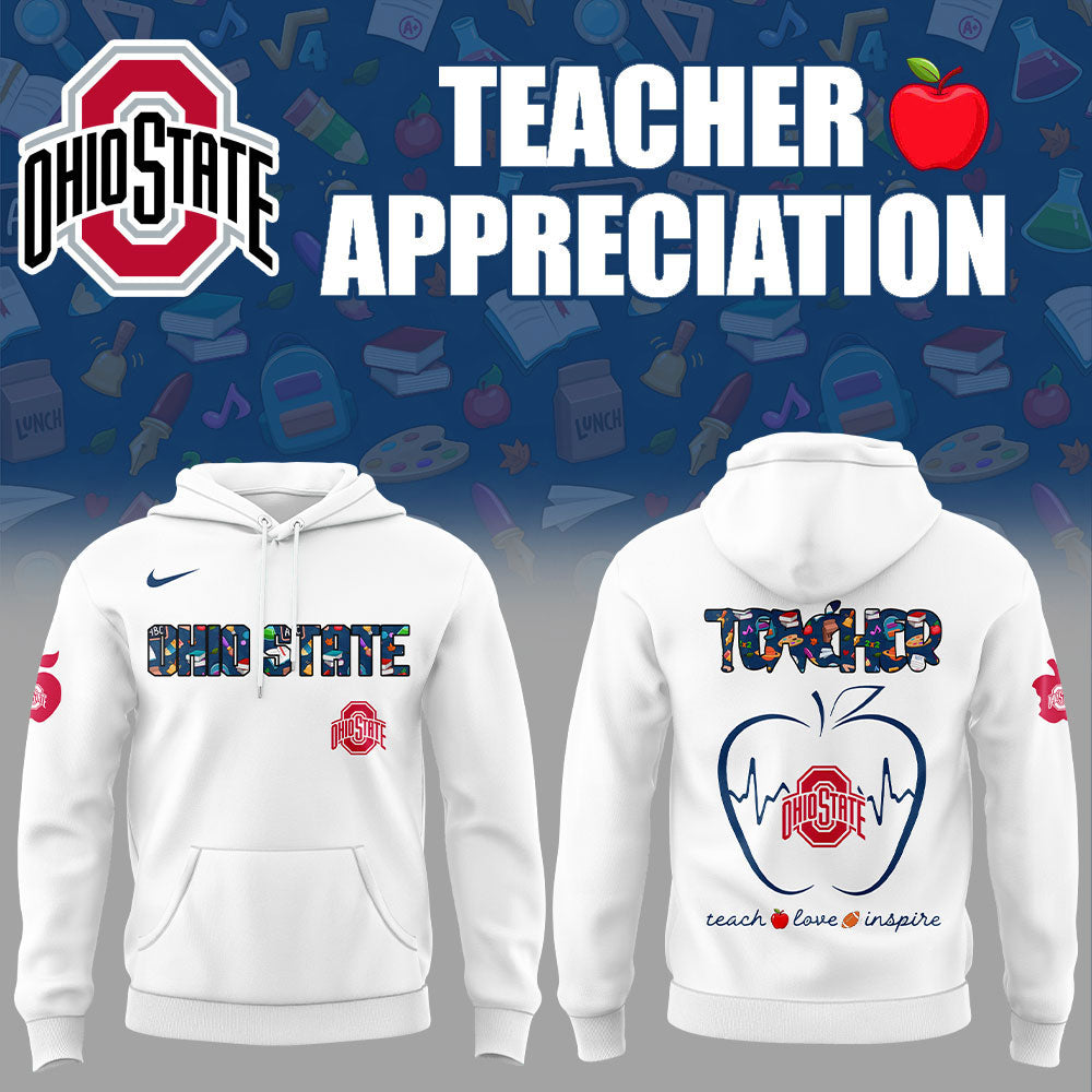 Ohio State Football TEACHER Appreciation 2025 Combo Hoodie