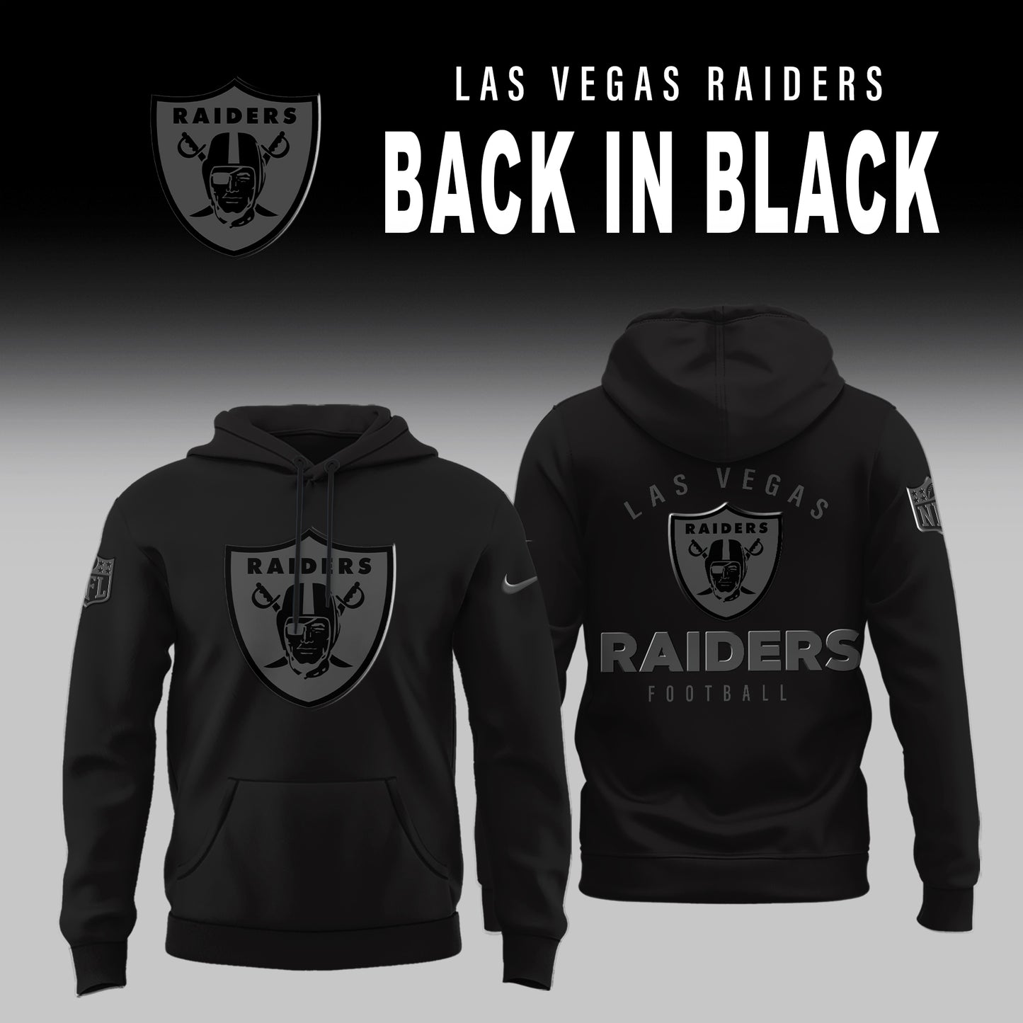 Las Vegas Raiders 2026 Back In Black Limited Edition Shirt