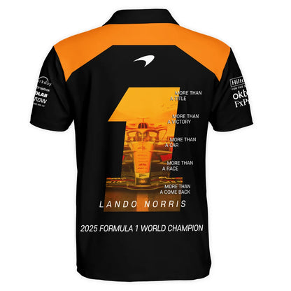 Limited Edition 2025 Lando Norris World Champions Combo Polo