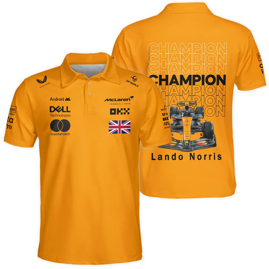Limited Edition 2025 Lando Norris World Champions Combo Polo