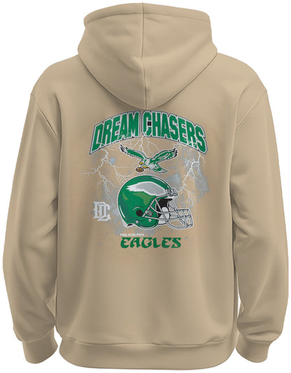 .PHI x Chase the Dream Khaki Lightning Hoodie