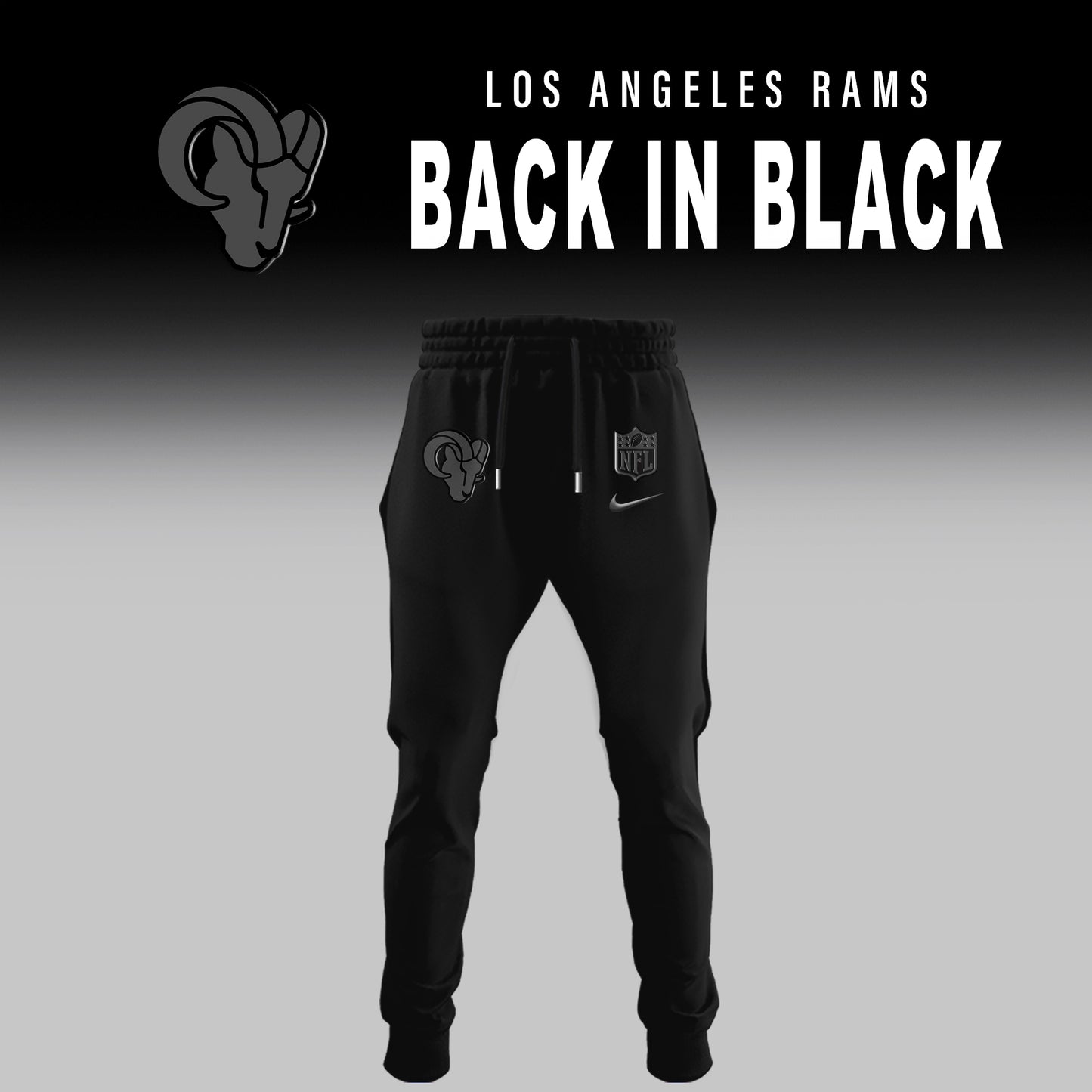 Los Angeles Rams 2026 Back In Black Limited Edition Shirt