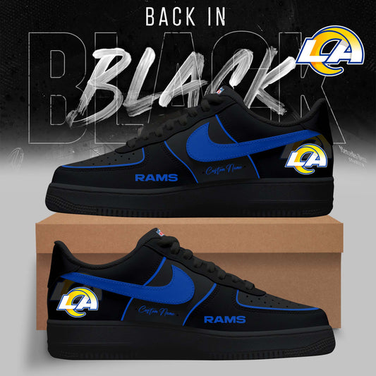 Los Angeles Rams – 2025 Back In Black Limited Edition AF1