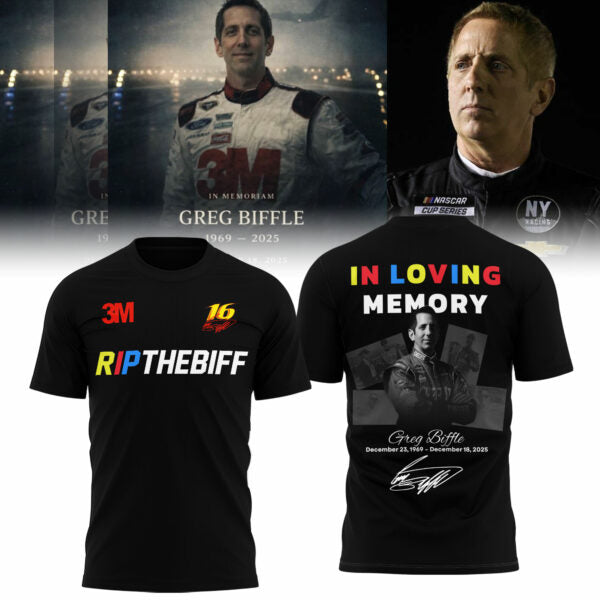 Greg Biffle Thank You For The Memories Tshirt