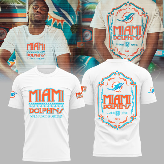 Miami Dolphins in Madrid Game Limited Edition Shirt