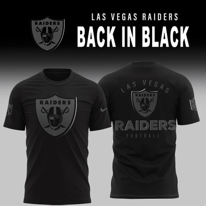 Las Vegas Raiders 2026 Back In Black Limited Edition Shirt