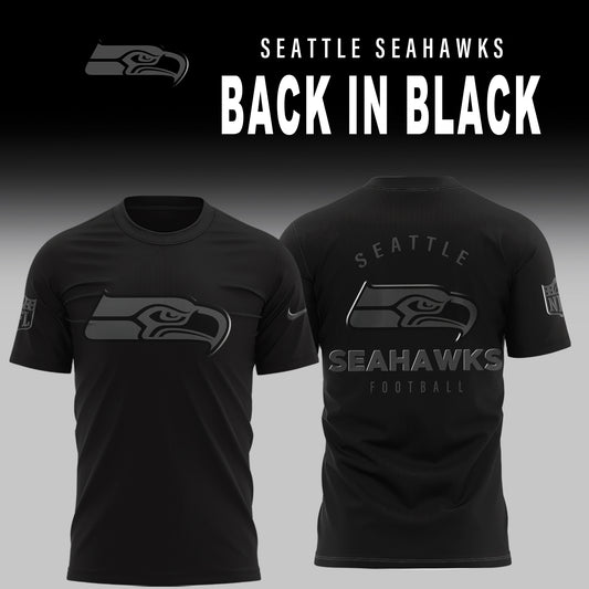 Seattle Seahawks 2026 Back In Black Limited Edition Shirt