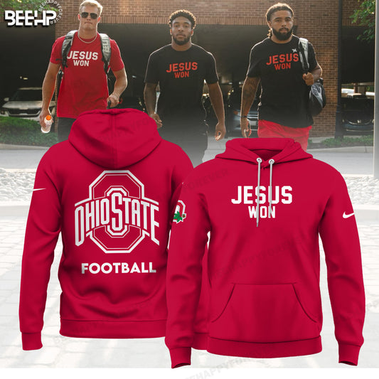 Jesus Won_Ohio State Buckeyes Limited Edition Hoodie