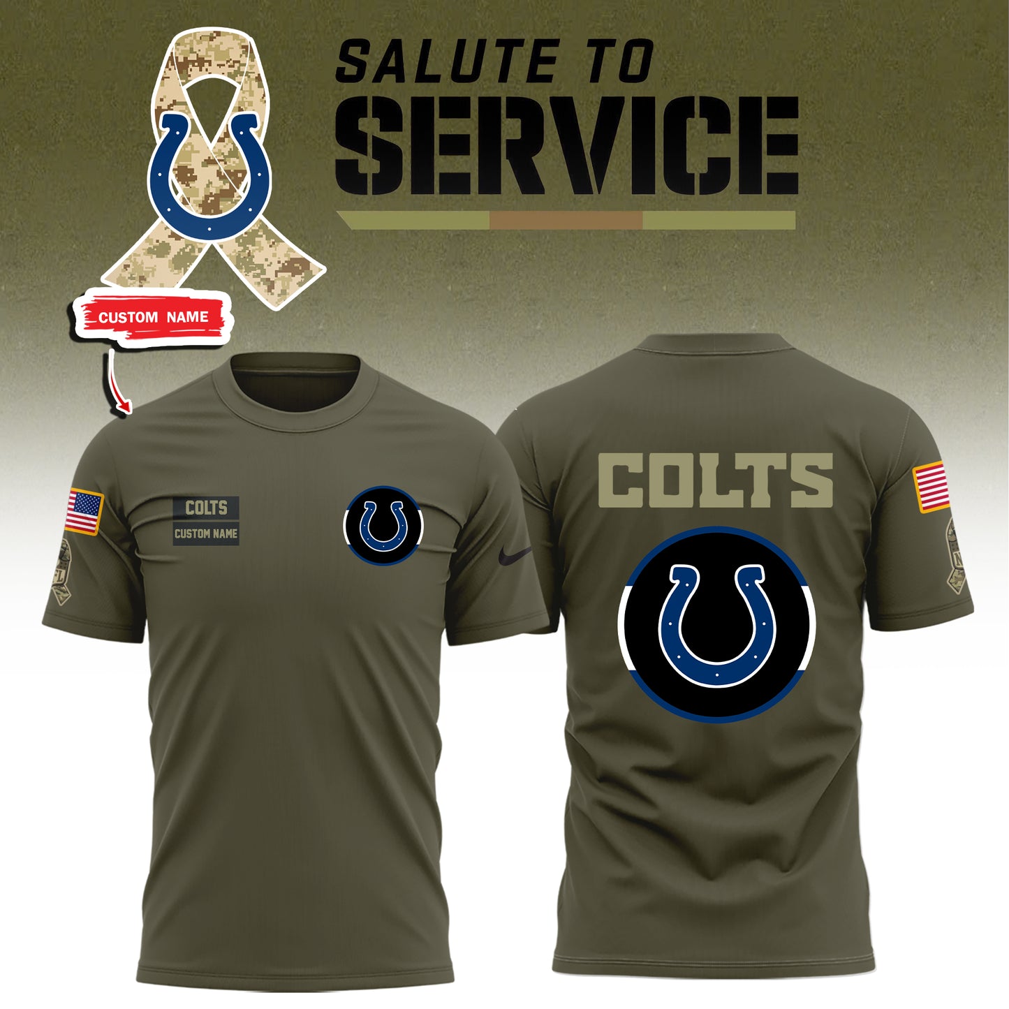 Indianapolis Colts 2025 Salute to Service Limited Edition Combo