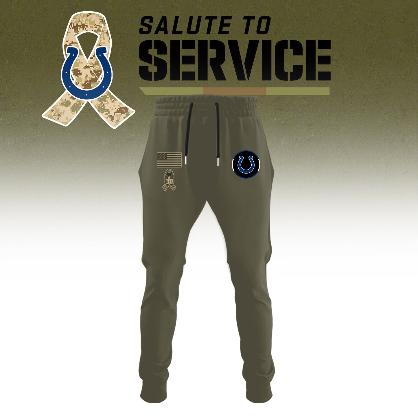 Indianapolis Colts 2025 Salute to Service Limited Edition Combo