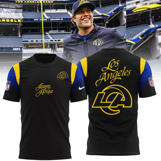 _ Los Angeles Rams 2025 Rivalries Midnight mode Special T-shirt