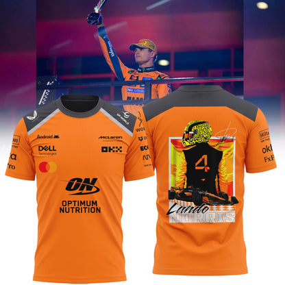 Limited Edition 2025 Lando Norris World Champions Combo T-Shirt