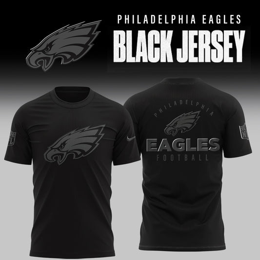 Philadelphia Eagles Back in Black T-Shirt 2026