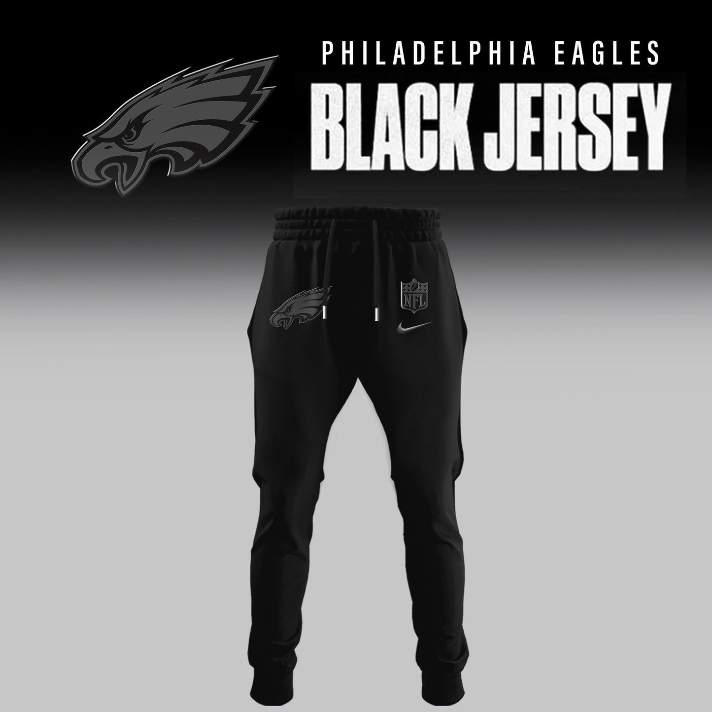 Philadelphia Eagles Back in Black T-Shirt 2026