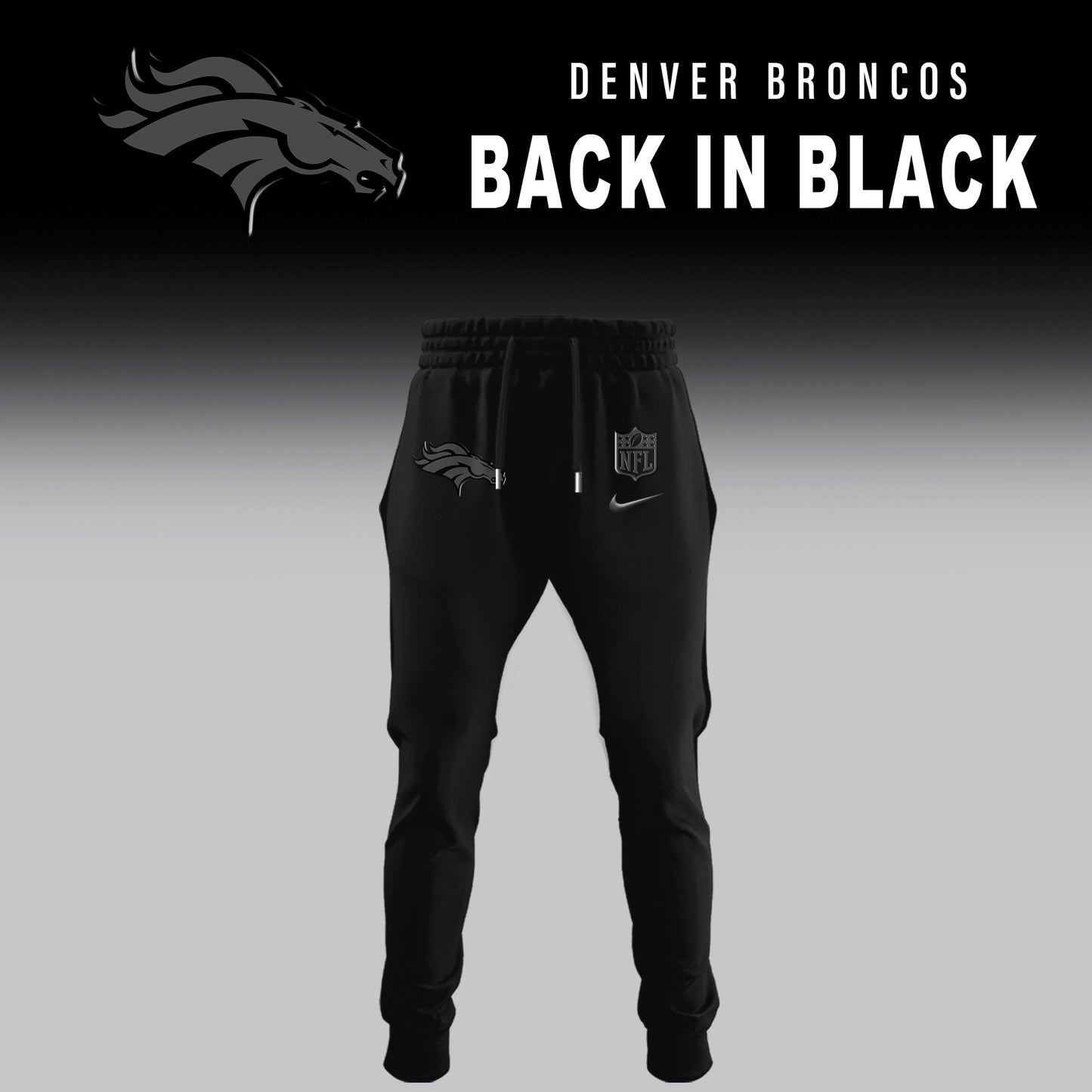 Denver Broncos 2026 Back In Black Limited Edition New Jacket