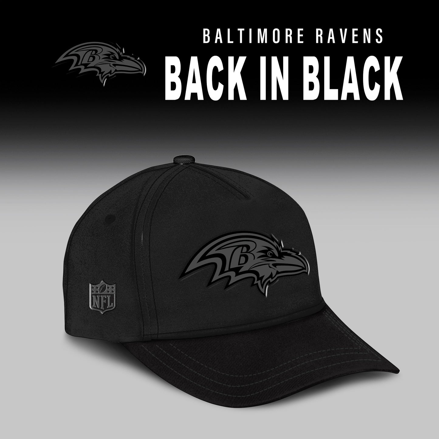 Baltimore Ravens 2026 Back In Black Limited Edition Shirt