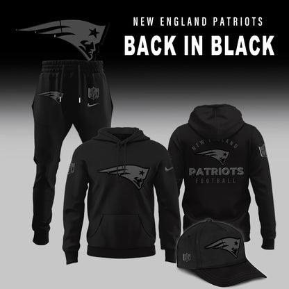 New England Patriots 2025 Back In Black Limited Edition Shirt