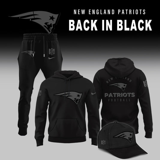 New England Patriots 2025 Back In Black Limited Edition Shirt