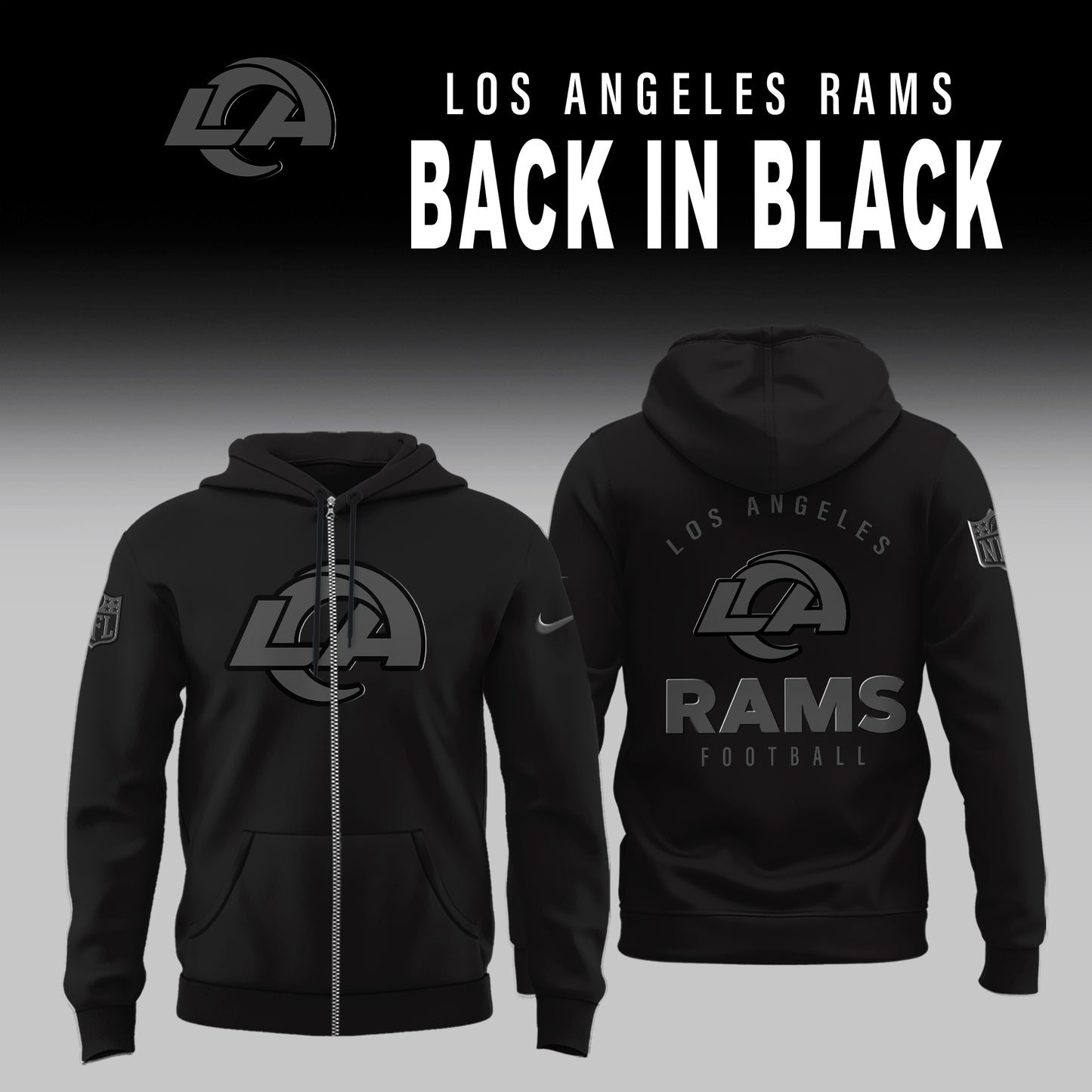 Los Angeles Rams 2026 Back In Black Limited Edition Shirt