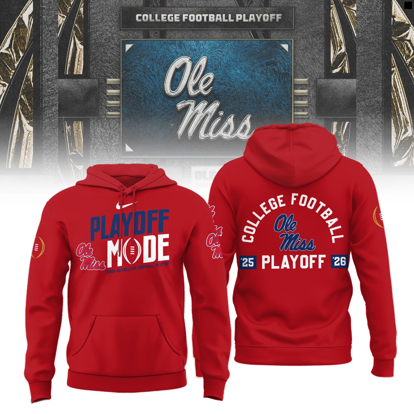Ole Miss Rebels 2025-26 College Football Playoff Limited Edition Shirt
