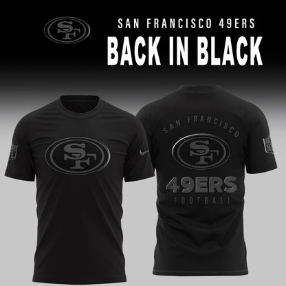 San Francisco 49ers 2026 Back In Black Limited Edition Shirt