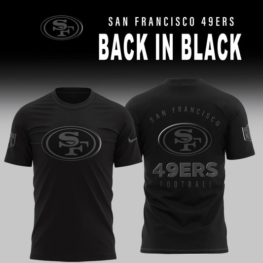 San Francisco 49ers 2026 Back In Black Limited Edition Shirt