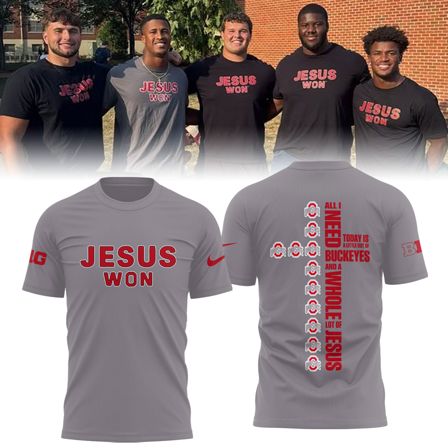 Jesus Won_Ohio State Buckeyes Limited Edition Shirt