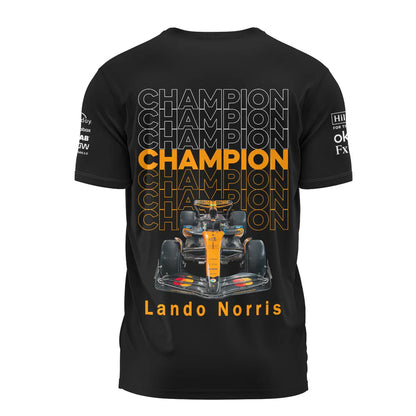 Limited Edition 2025 Lando Norris World Champions Combo T-Shirt