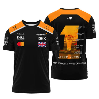 Limited Edition 2025 Lando Norris World Champions Combo T-Shirt