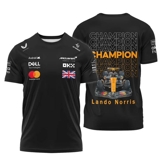 Limited Edition 2025 Lando Norris World Champions Combo T-Shirt
