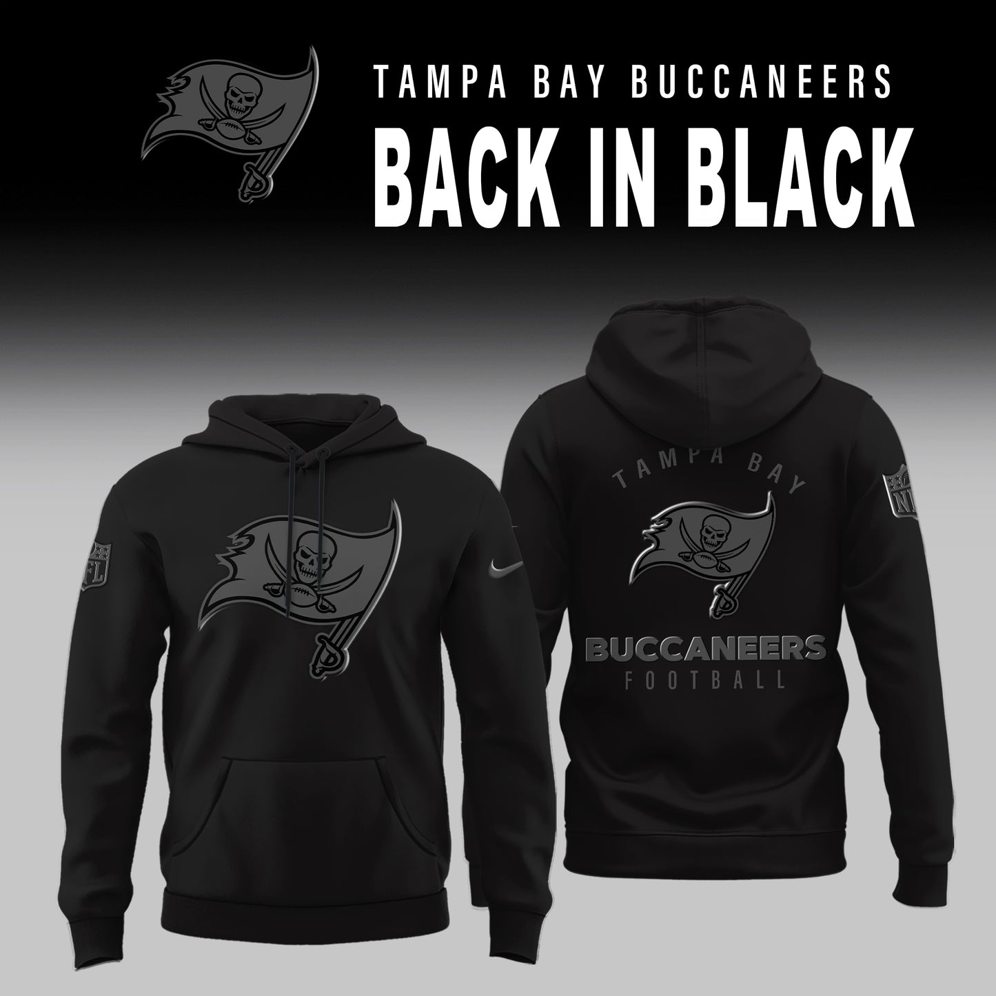 Tampa Bay Buccaneers 2025 Back In Black Limited Edition Shirt