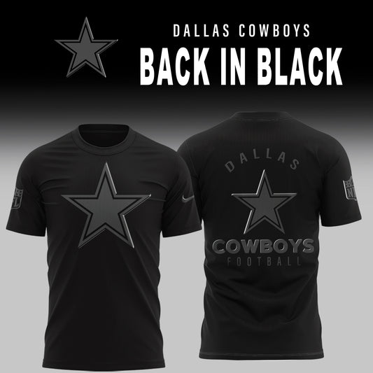 Dallas Cowboys 2025 Back In Black Limited Edition Shirt
