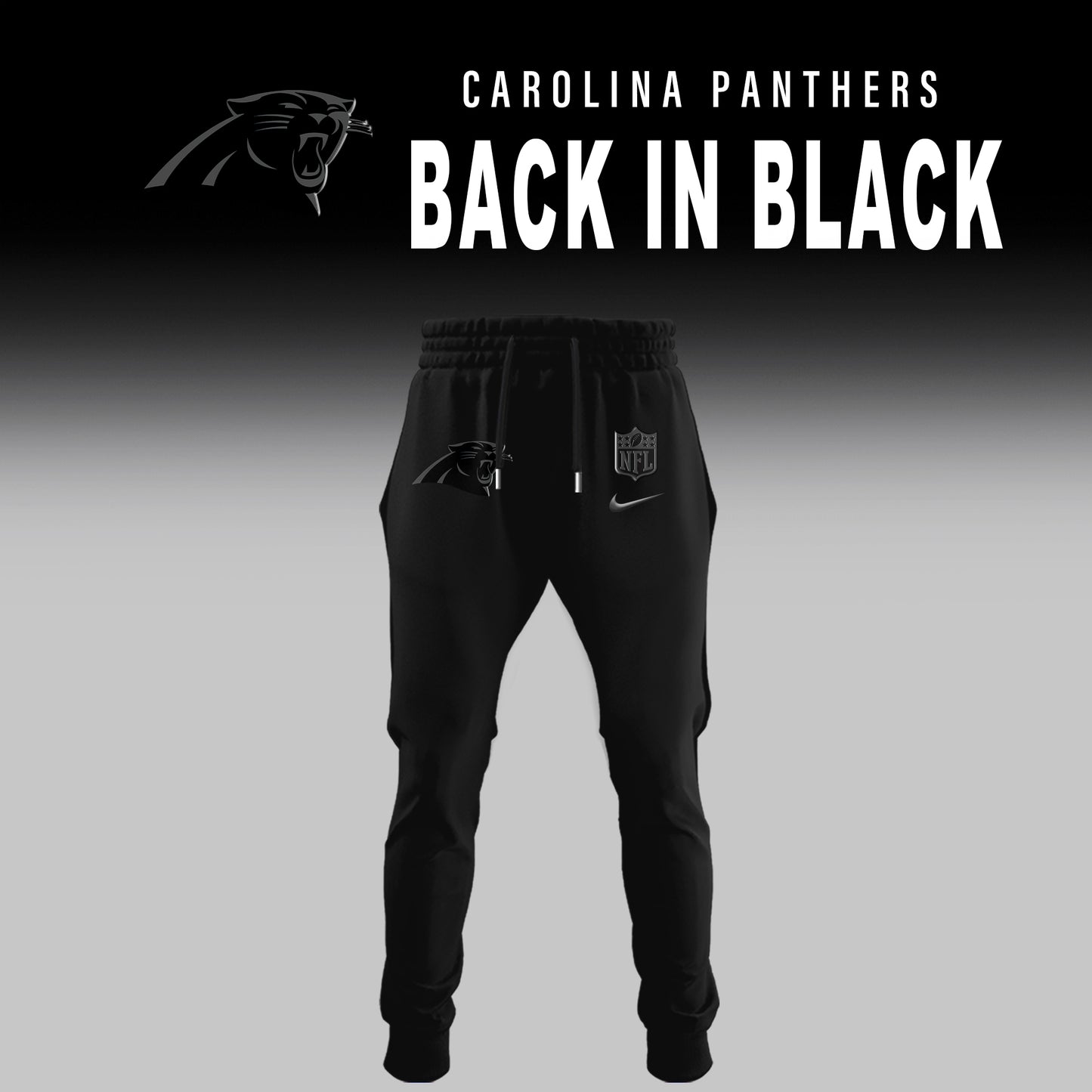 Carolina Panthers 2026 Back In Black Limited Edition New Jacket
